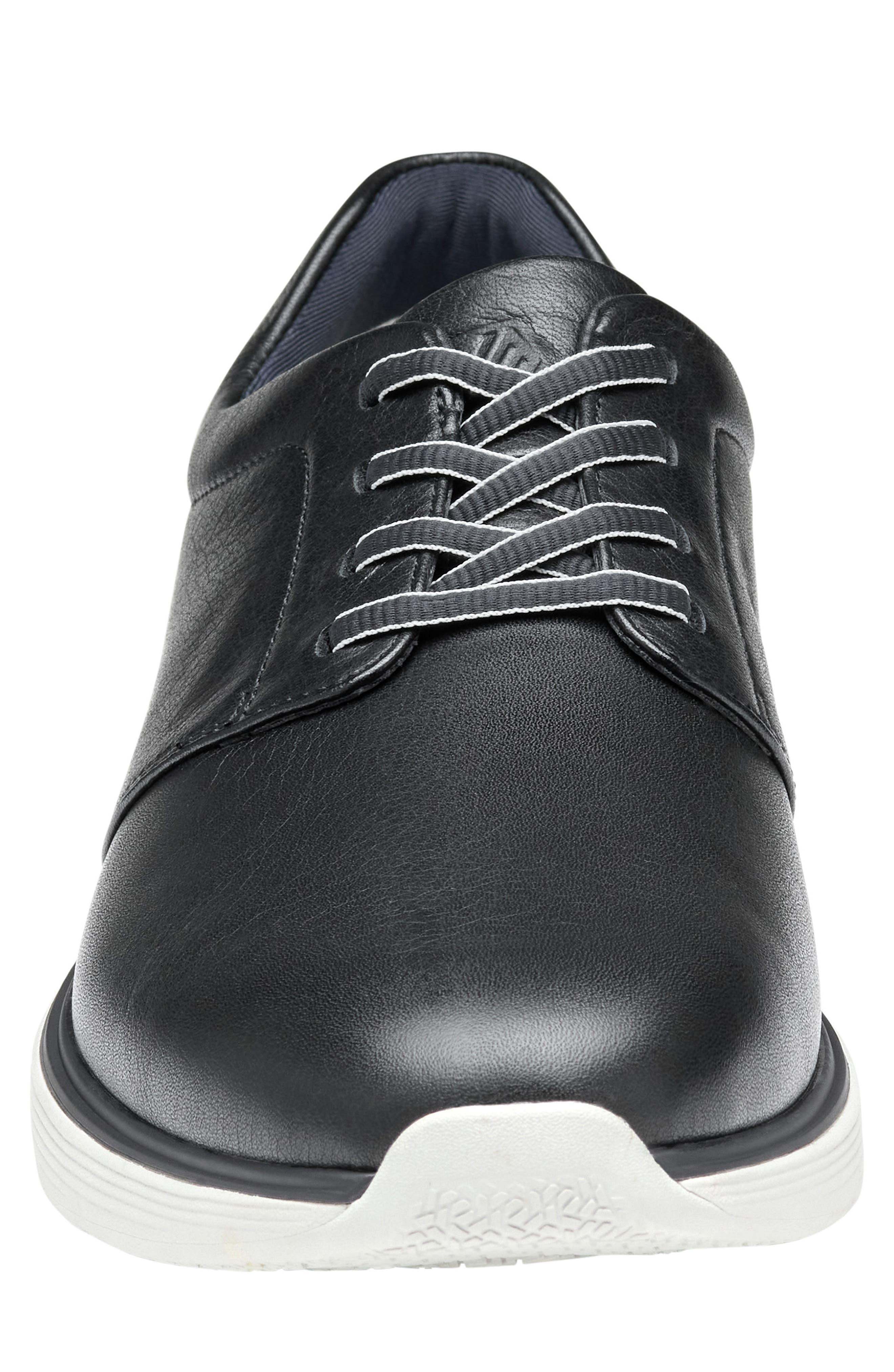 Johnston & Murphy XC4<sup>®</sup> Prentiss Waterproof Plain Toe Derby, Alternate, color, Black Full Grain