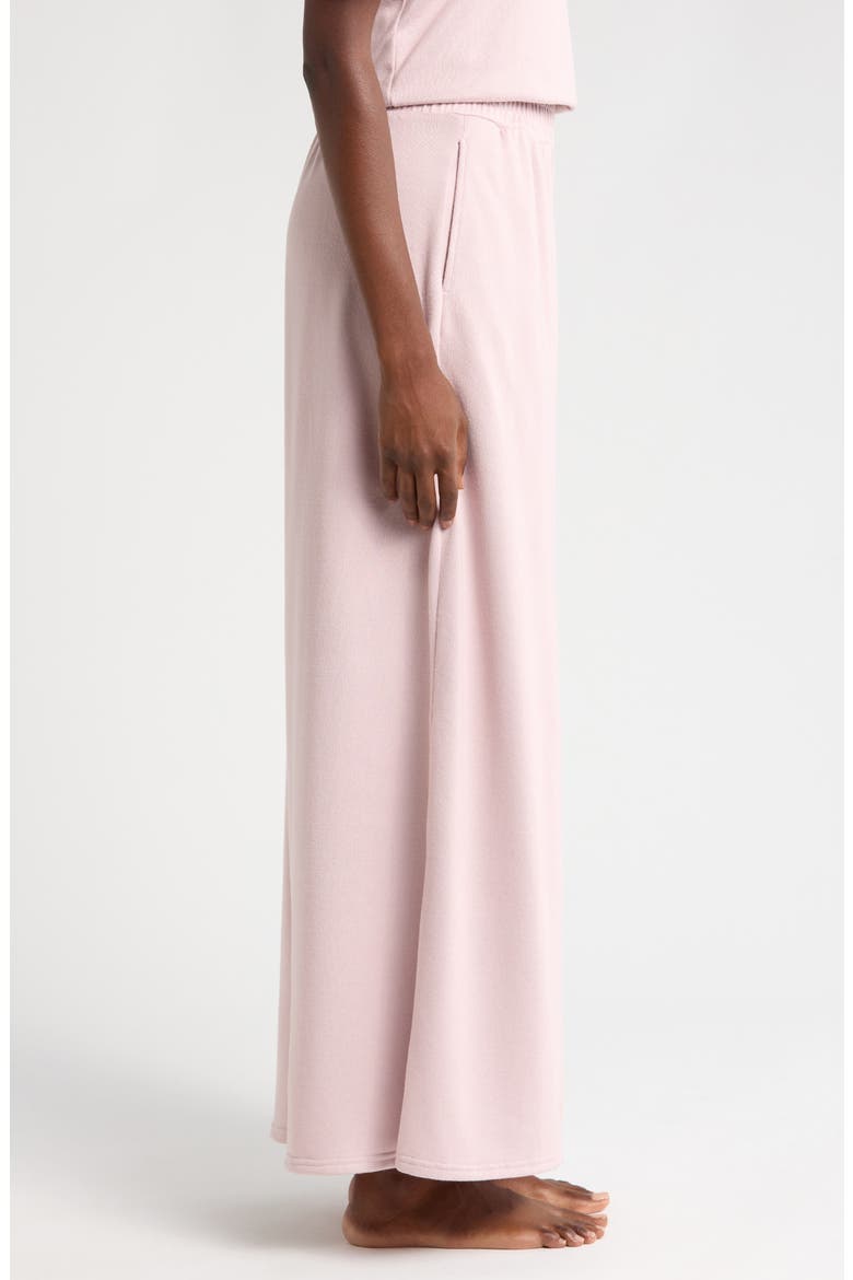 Holsey Wide Leg Lounge Pants, Alternate, color, ASHEN ROSE