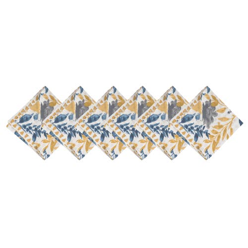 C & F Home C&f Home Natural Home Napkin Set Of 6 In Multi