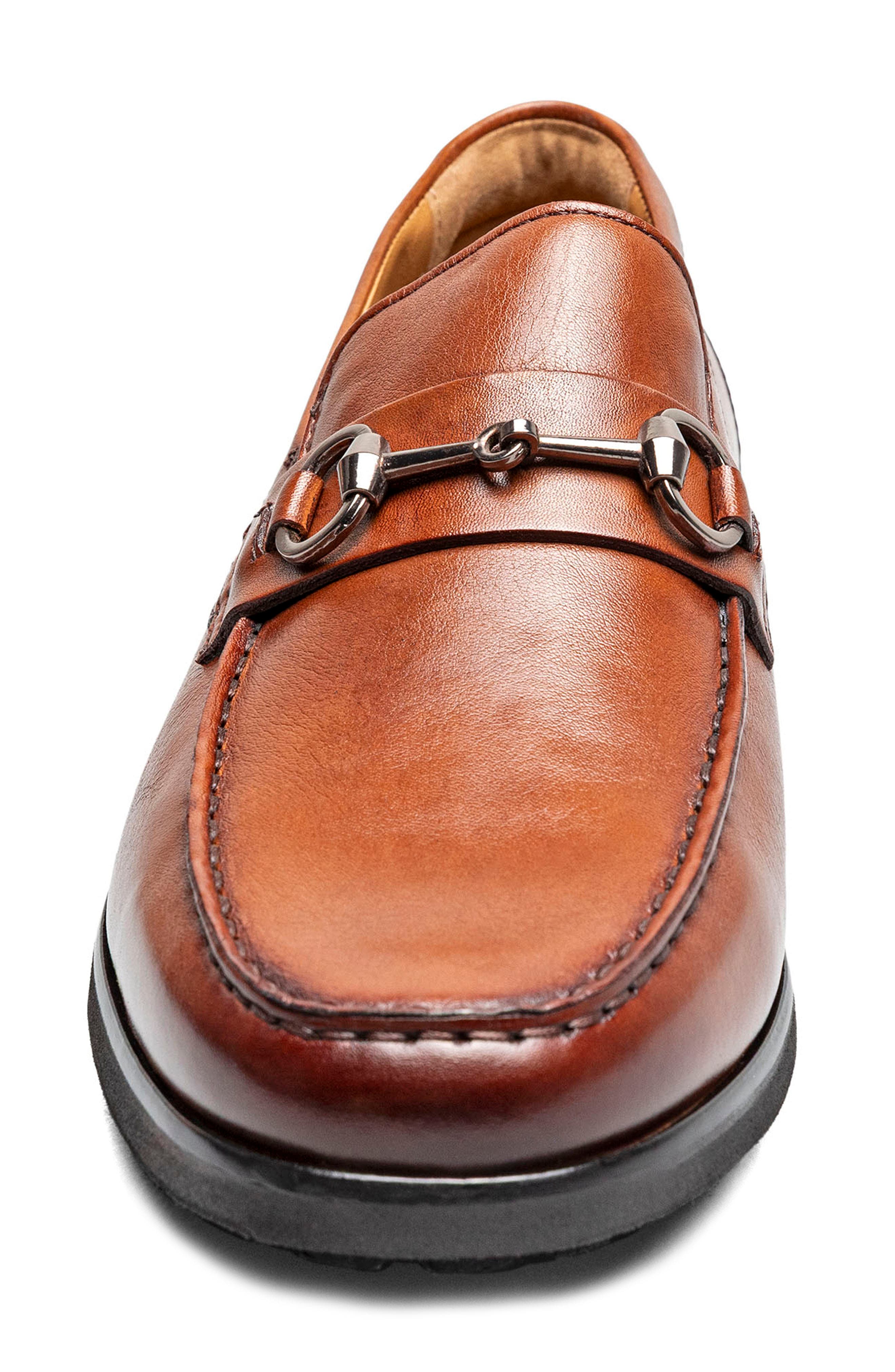 Hawthorne Moc Toe Bit Loafer, Alternate, color, COGNAC