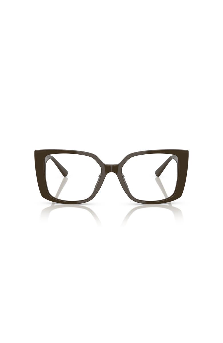 Jimmy Choo 53mm Butterfly optical glasses, Alternate, color, Green