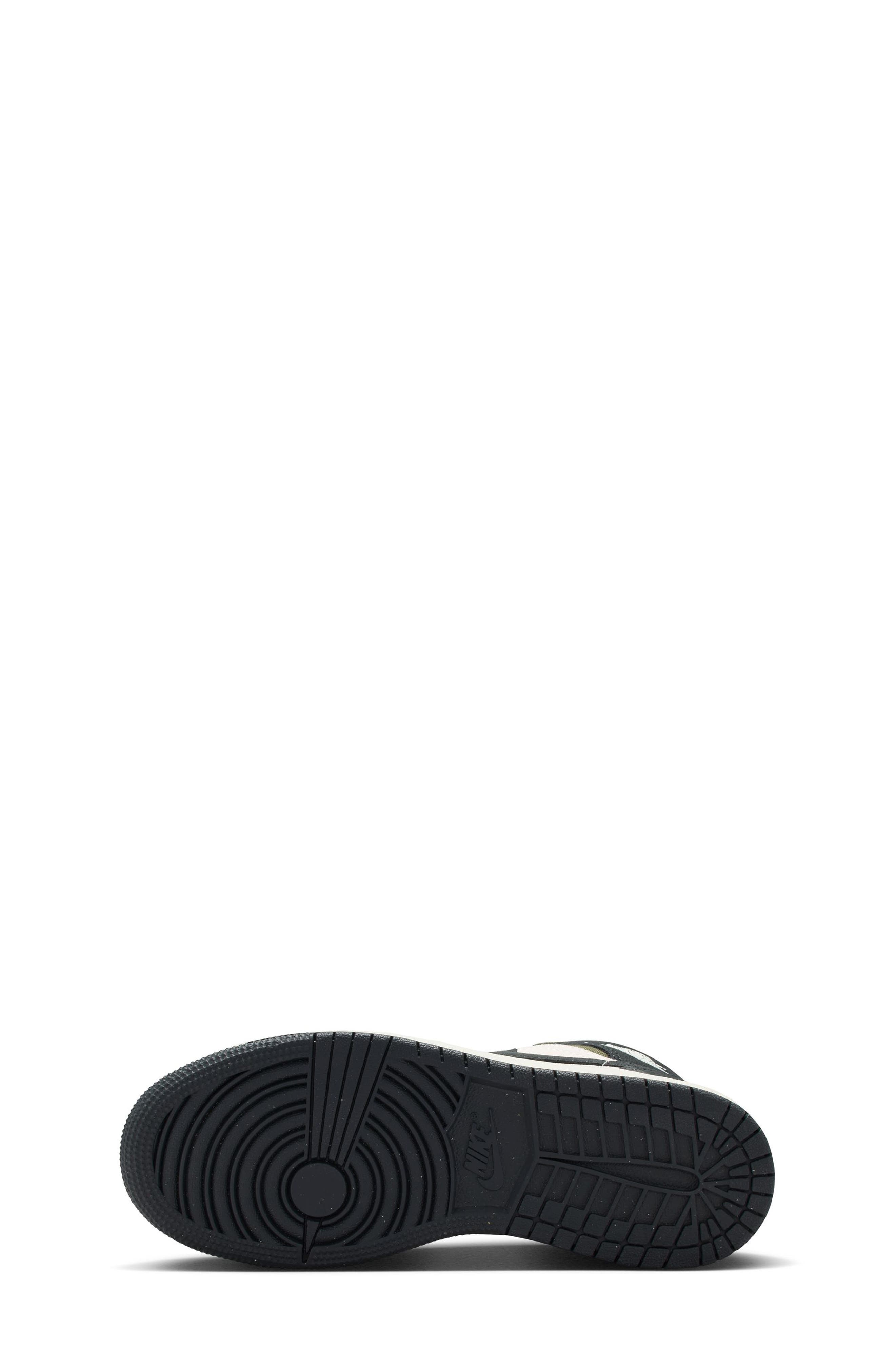 Nike Kids' Air Jordan 1 Mid Sneaker, Alternate, color, 102 Ltowbr/Offnor