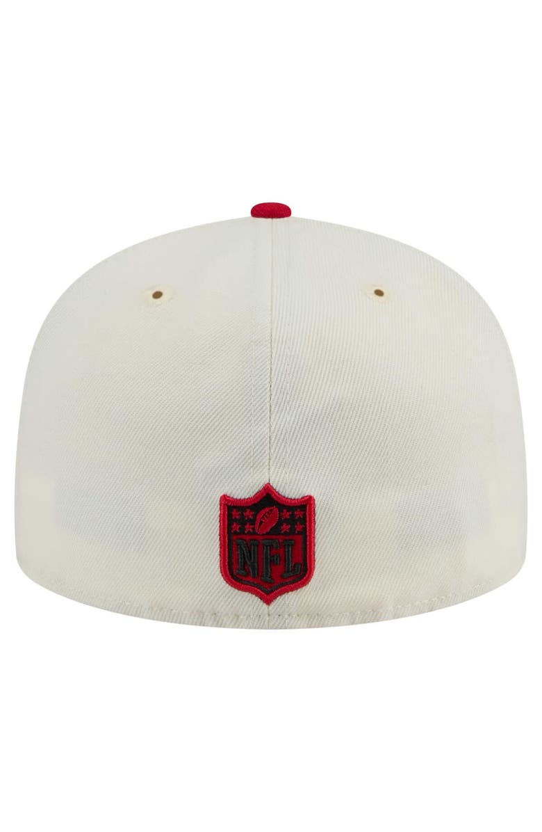 New Era Men's New Era White/Red Kansas City Chiefs Main 59FIFTY Fitted Hat, Alternate, color, White