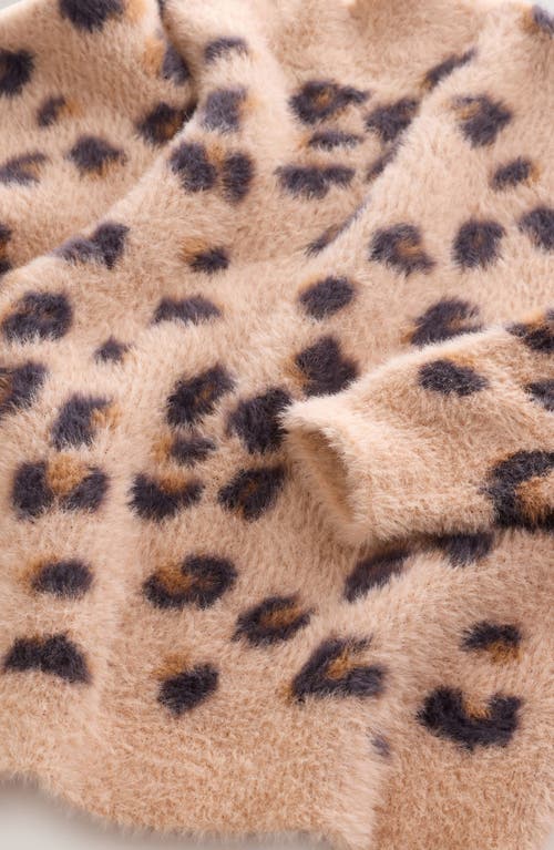 Next Kids' Leopard Print Knit Sweater In Neutral