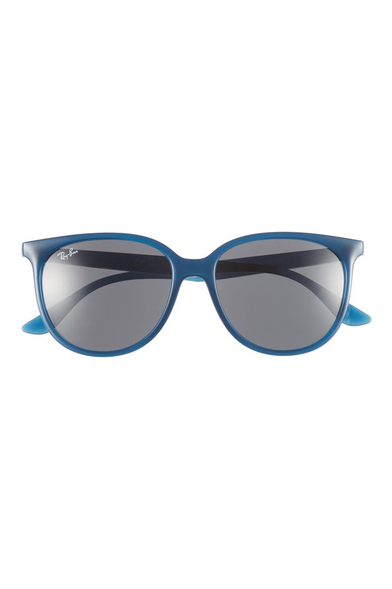 54mm Square Sunglasses, Main, color, BLUE/ GREY