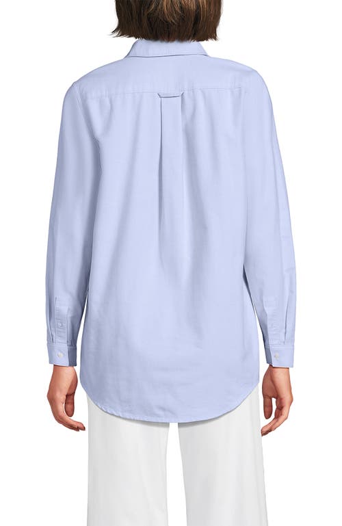 Lands' End Oxford Shirt In Blue