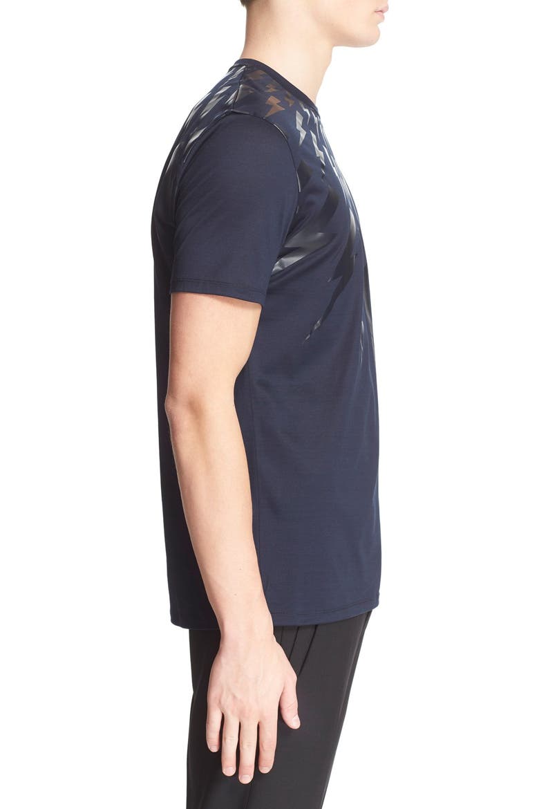 Tonal Thunderbolt Graphic T-Shirt, Alternate, color, NAVY
