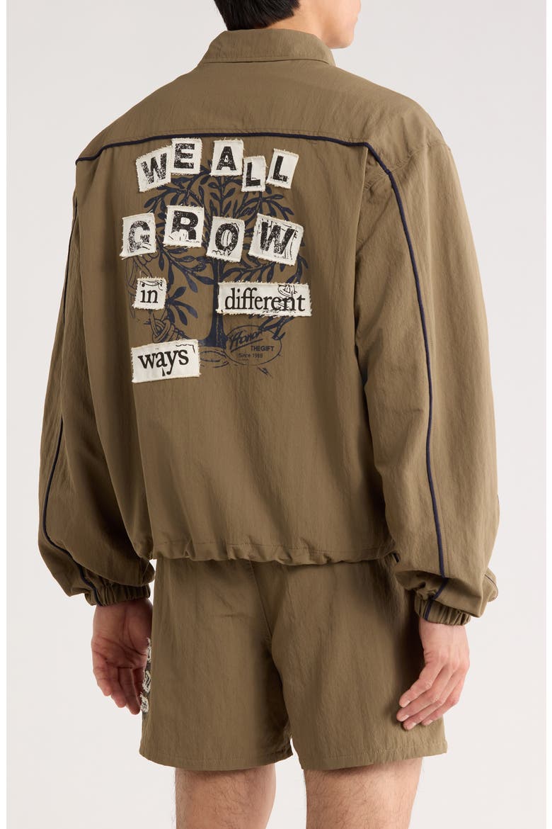 Growth Track Jacket, Alternate, color, PEBBLE