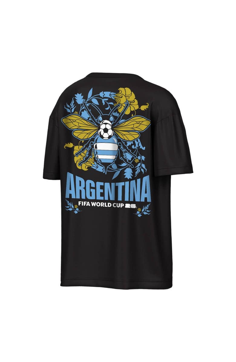 Outerstuff Men's Outerstuff Black FIFA World Cup 2026 Rally Oversized 2-Hit T-Shirt, Alternate, color, Black