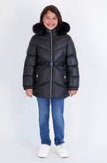 Michael Kors Kids' Belted Puffer Jacket