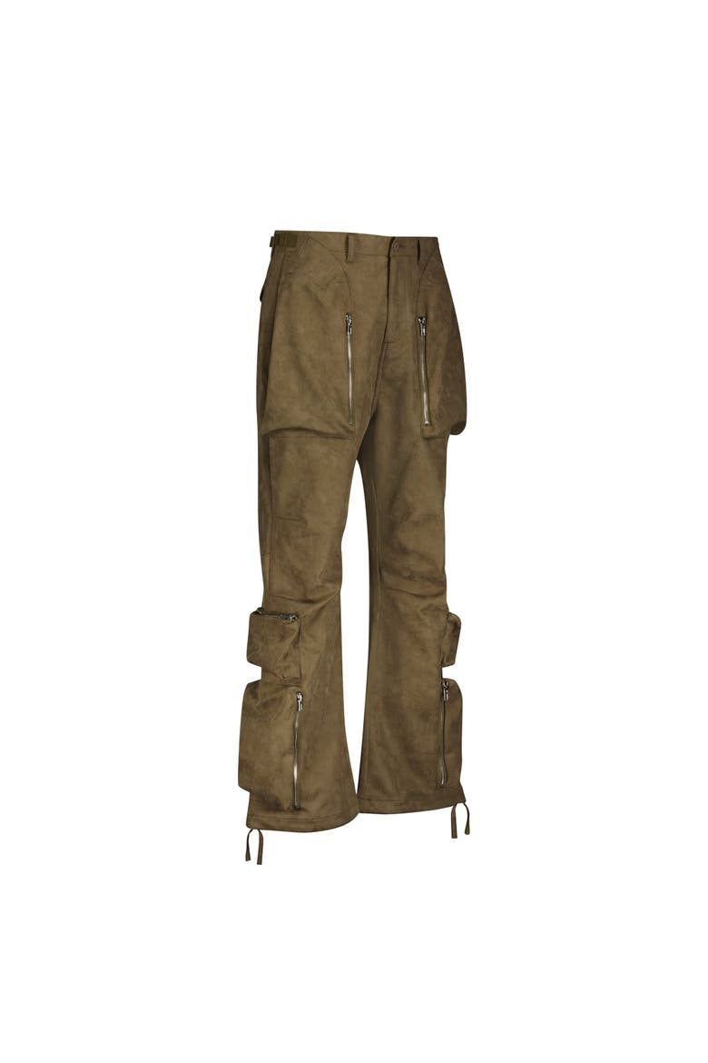 Baggy Cargo Pants Khaki, Alternate, color, Khaki