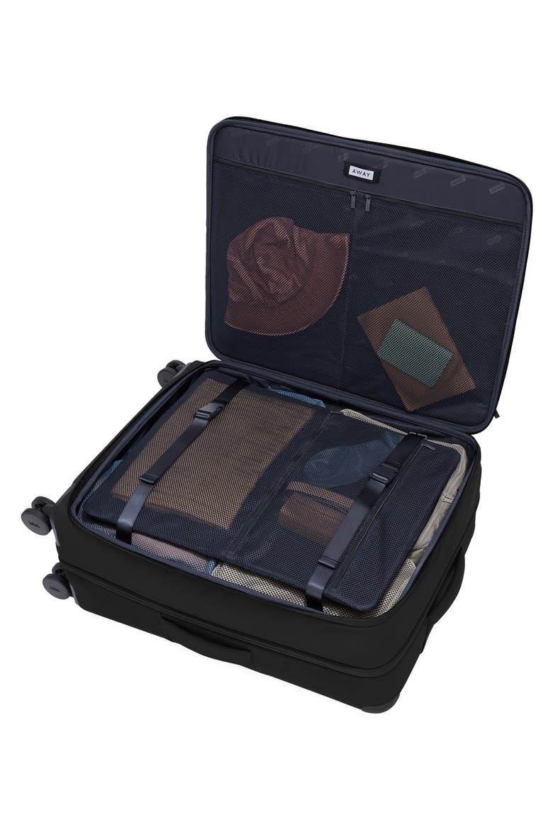 The Softside Large Suitcase, Alternate, color, JET BLACK