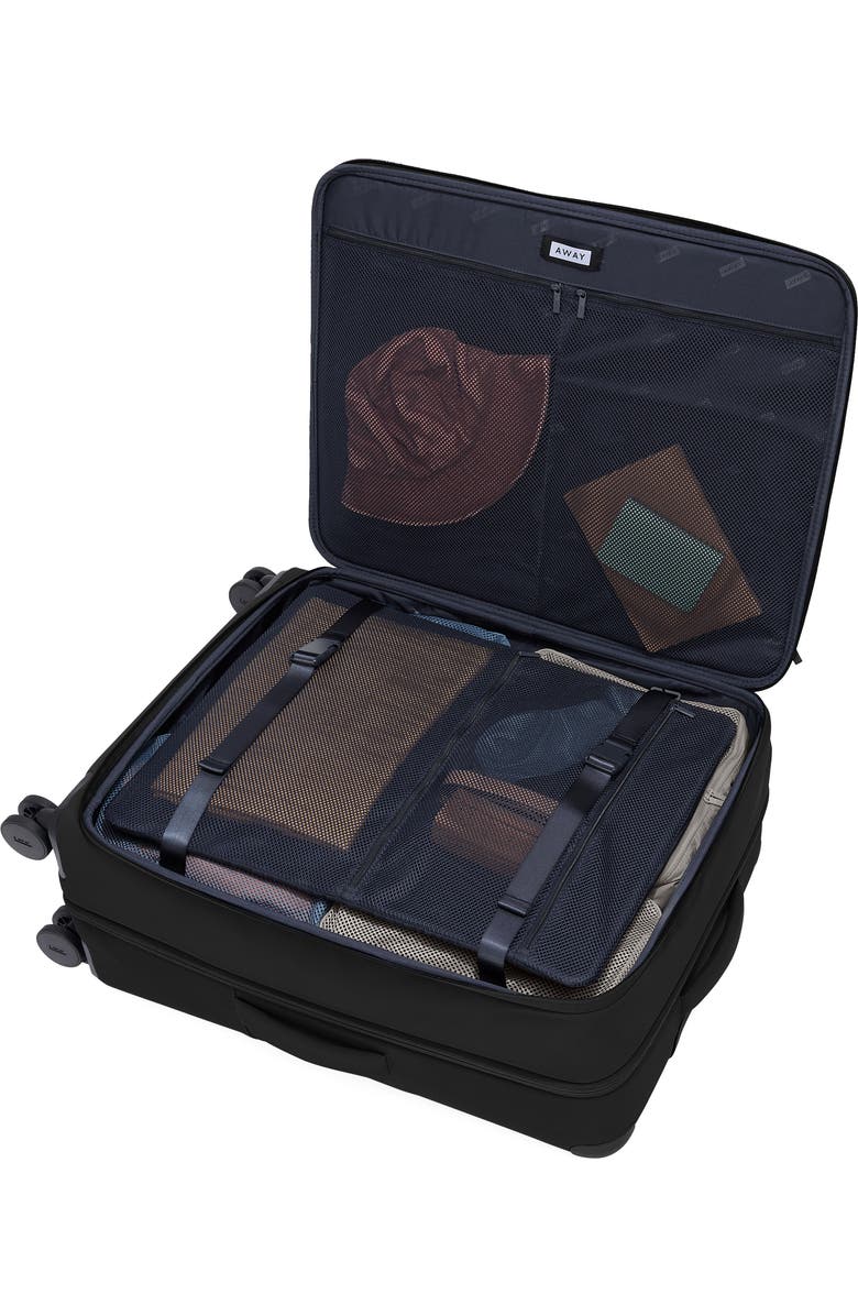 Away The Softside Large Suitcase, Alternate, color, Jet Black