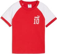 PUMA Future Archive Slim Colorblock Cotton T-Shirt