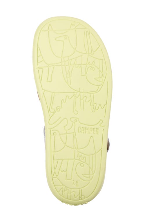 Camper Kids' Bicho Sandal In Silver