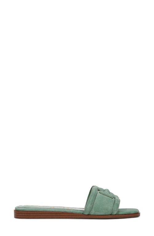 Sam Edelman Irina Slide Sandal In Green Garden