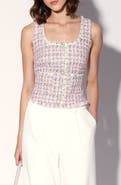 Walter Baker Francine Tweed Top