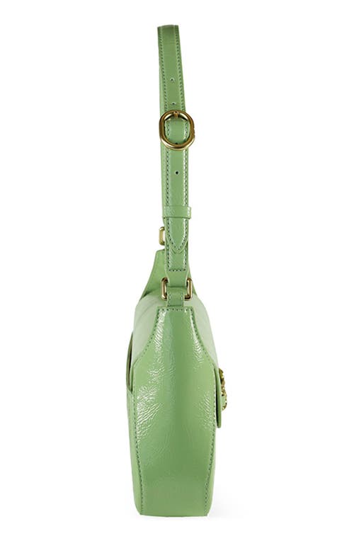 SAM EDELMAN SAM EDELMAN LORAINE FLAP LEATHER SHOULDER BAG