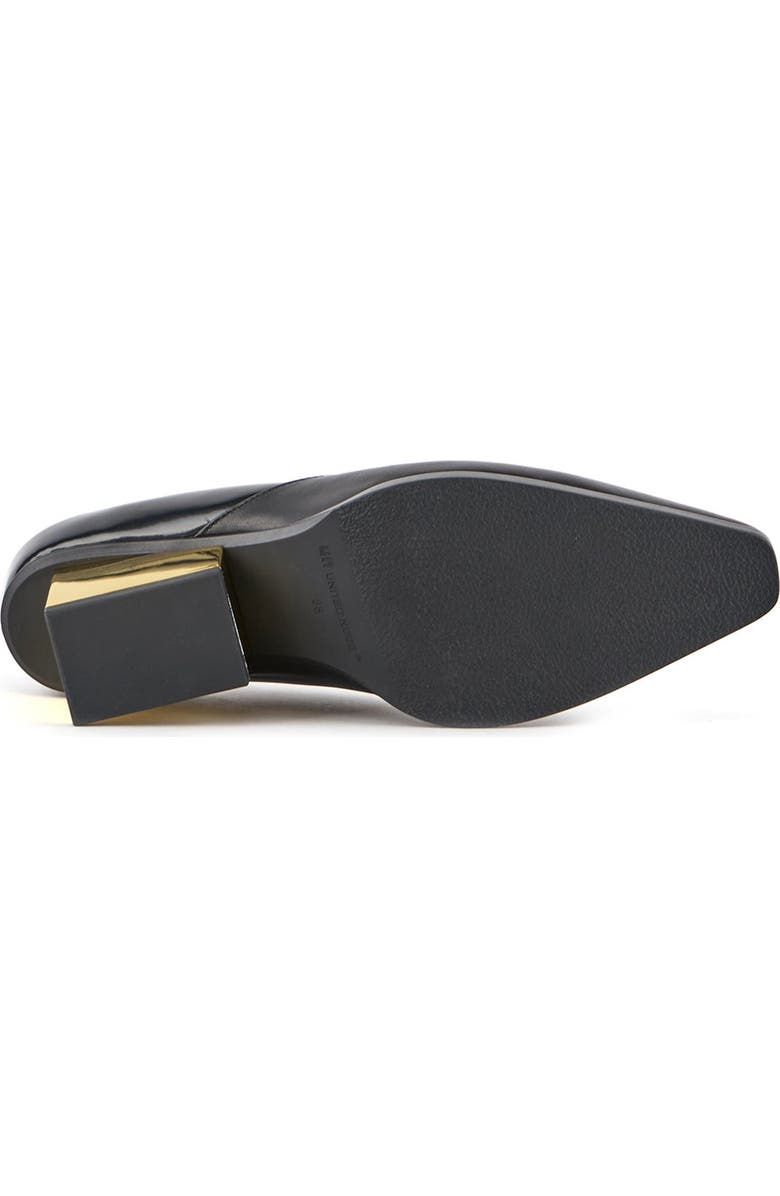 United Nude Layer Raila Pump, Alternate, color, Black + Gold