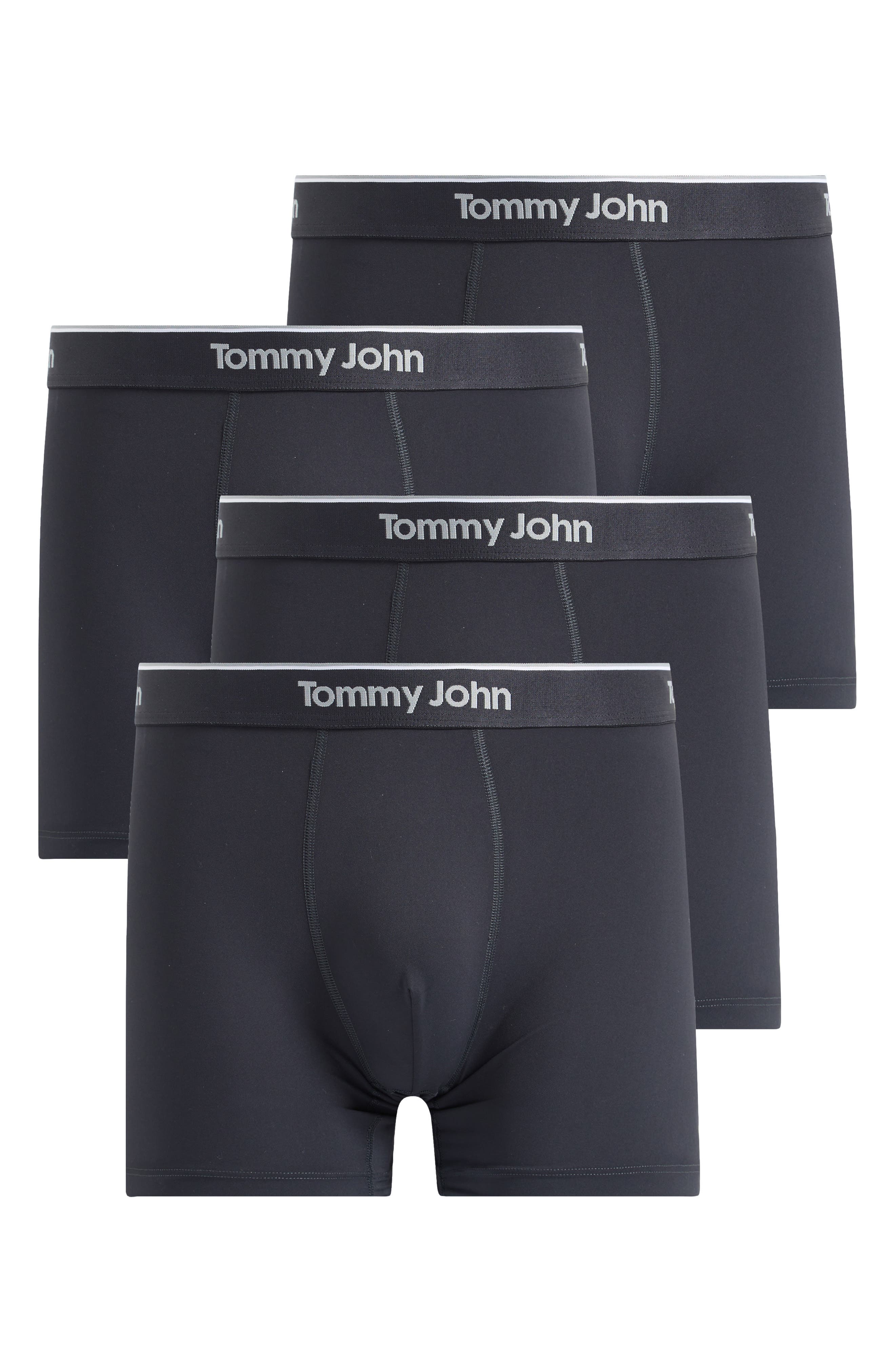 Tommy John Micro Stretch 4-Pack 4-Inch Boxer Briefs (Men) | Nordstromrack