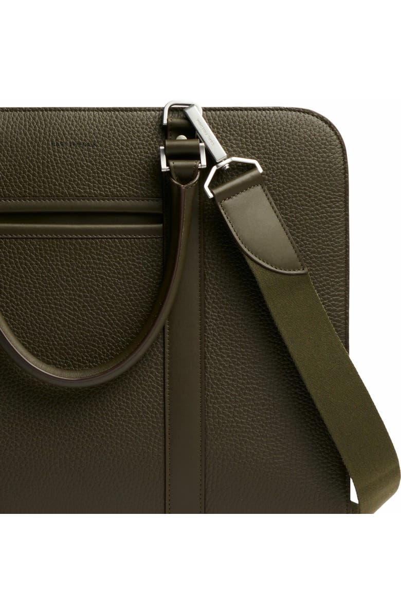 Carl Friedrik Palissy Double Briefcase, Alternate, color, Dark Olive