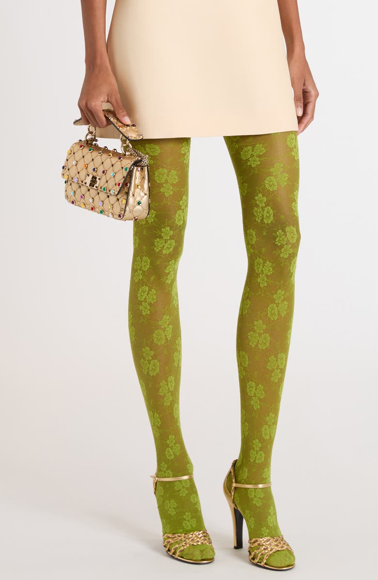 Valentino Garavani Small Rockstud Quilted Metallic Leather Shoulder Bag, Alternate, color, Mekong/ Soft Beige/ Multicolor