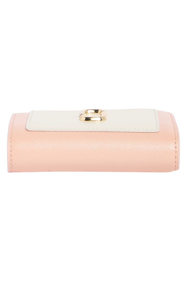 J Marc Mini Compact Wallet, Alternate, color, ROSE MULTI