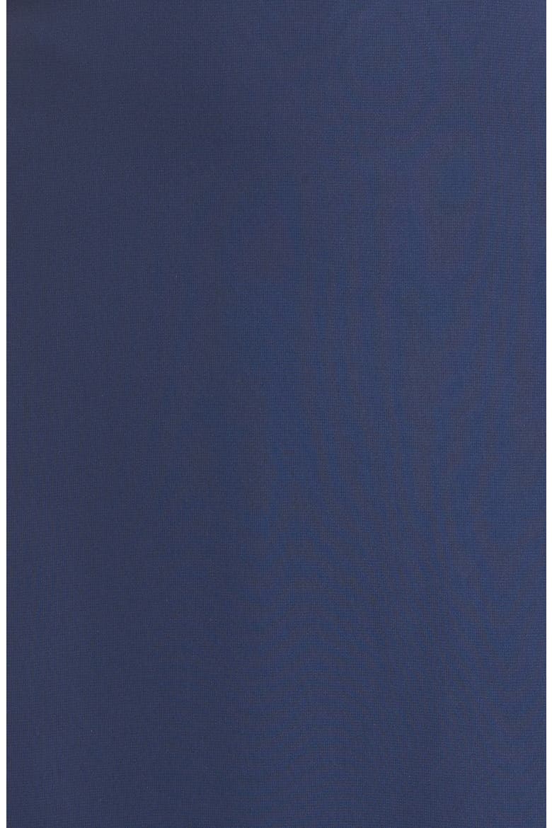 Crewneck Chiffon Gown, Alternate, color, INDIGO