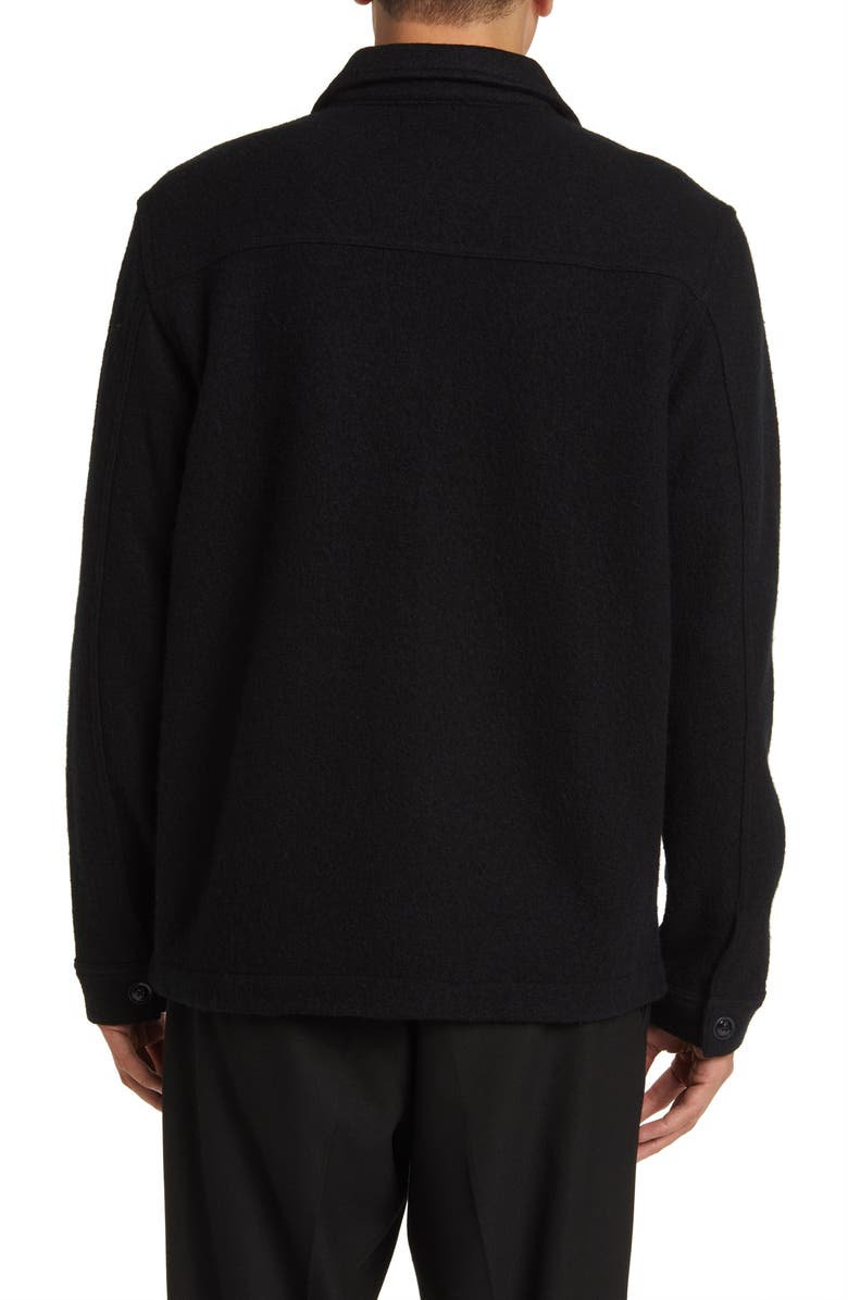 NN07 Isak Merino Wool Zip Overshirt, Alternate, color, 