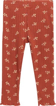 Rylee + Cru Ditsy Ribbed Leggings