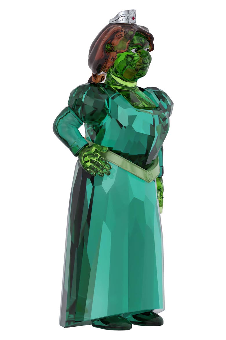 Shrek Fiona Crystal Figurine, Alternate, color, GREEN