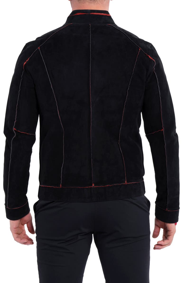 Maceoo Quilted Leather Jacket, Alternate, color, 