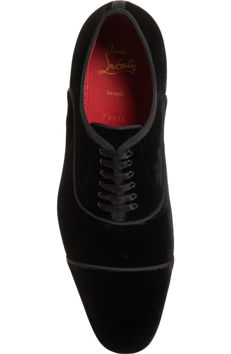 Christian Louboutin Greggyrocks Velvet Oxford, Alternate, color,