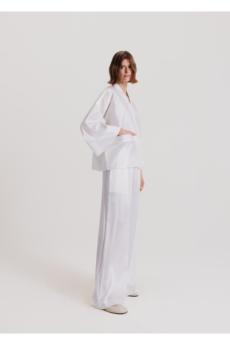 Long Sleeve Jacket, Alternate, color, Milk White