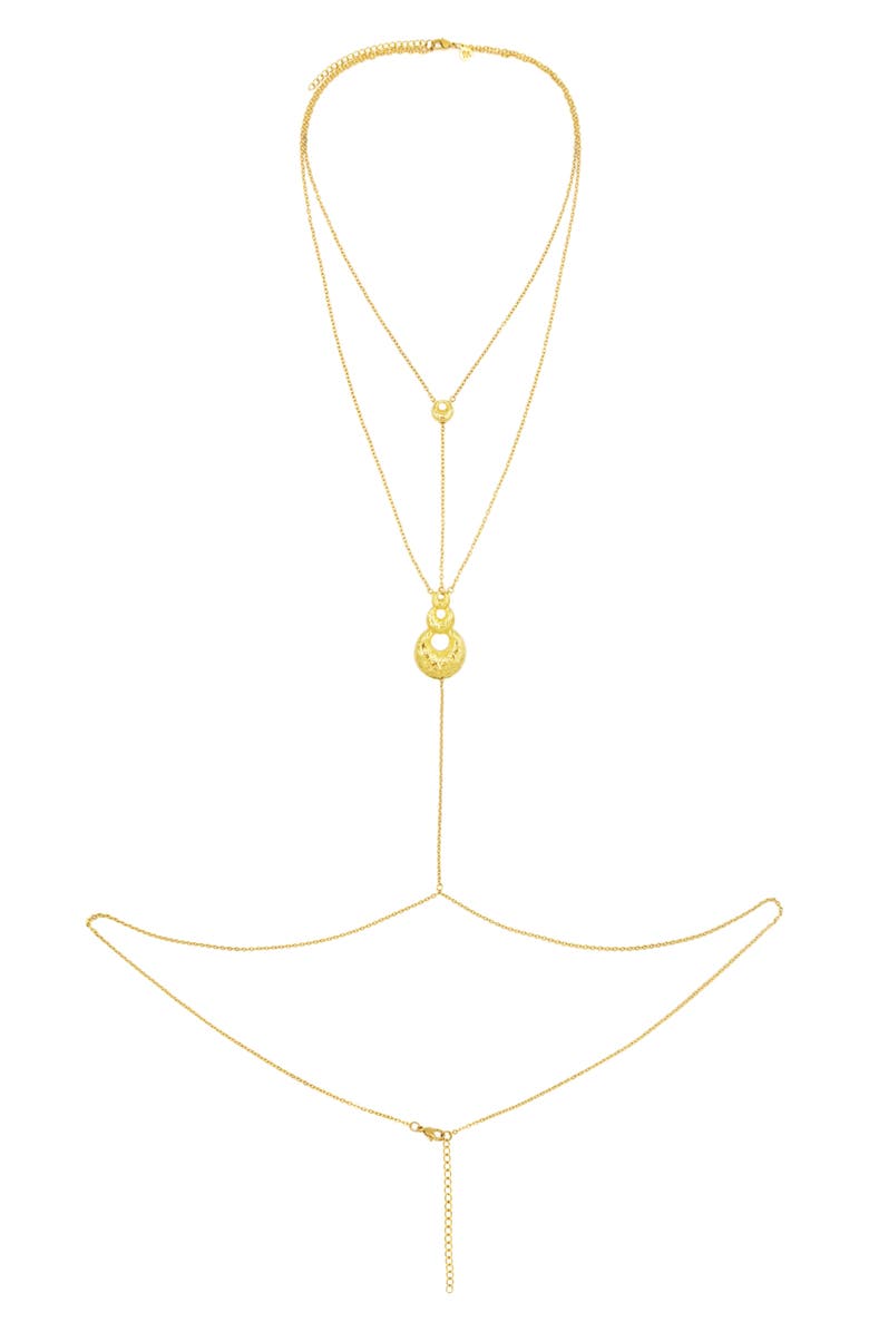 Petit Moments Lua Body Chain, Main, color, Gold