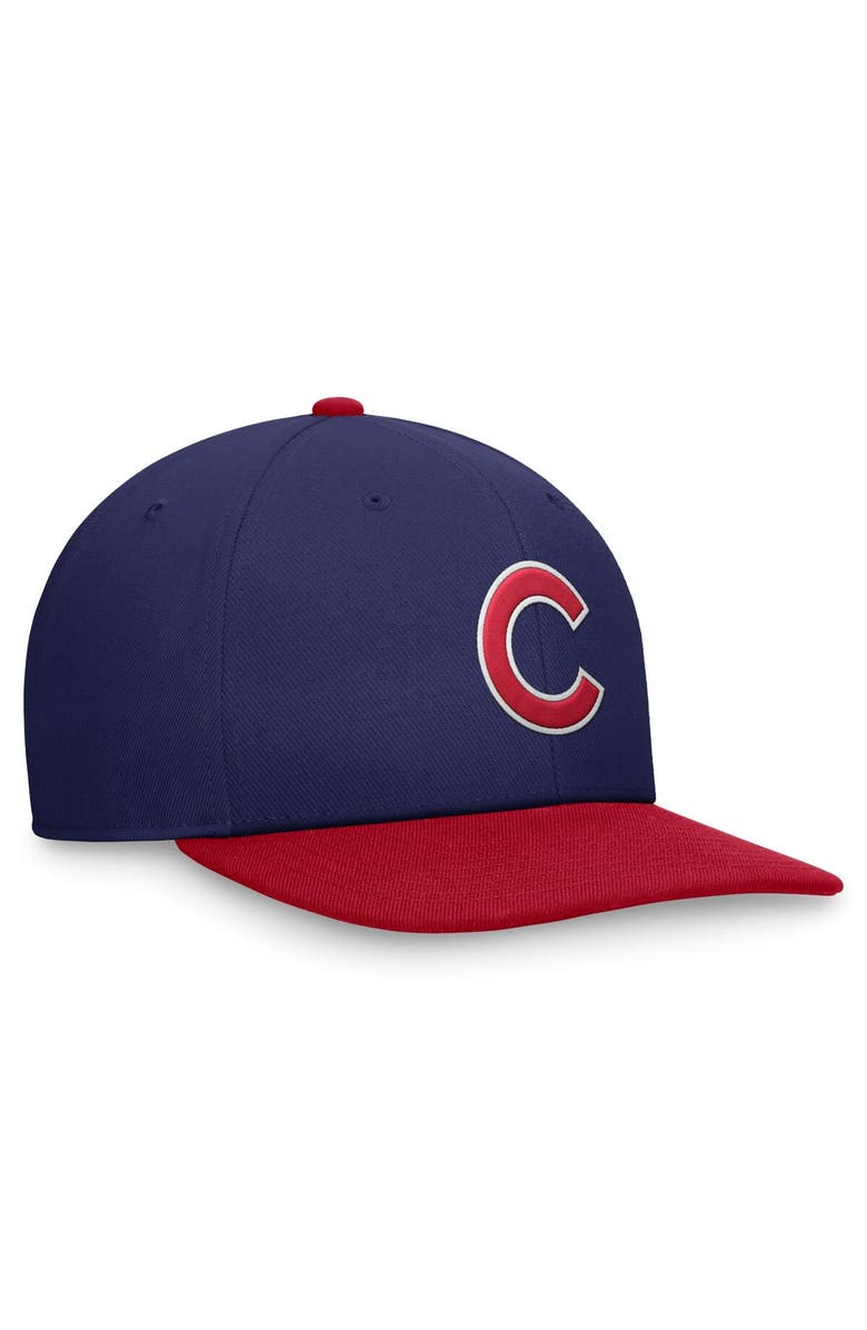 Nike Men's Nike Royal/Red Chicago Cubs Evergreen Two-Tone Snapback Hat, Alternate, color, Royal