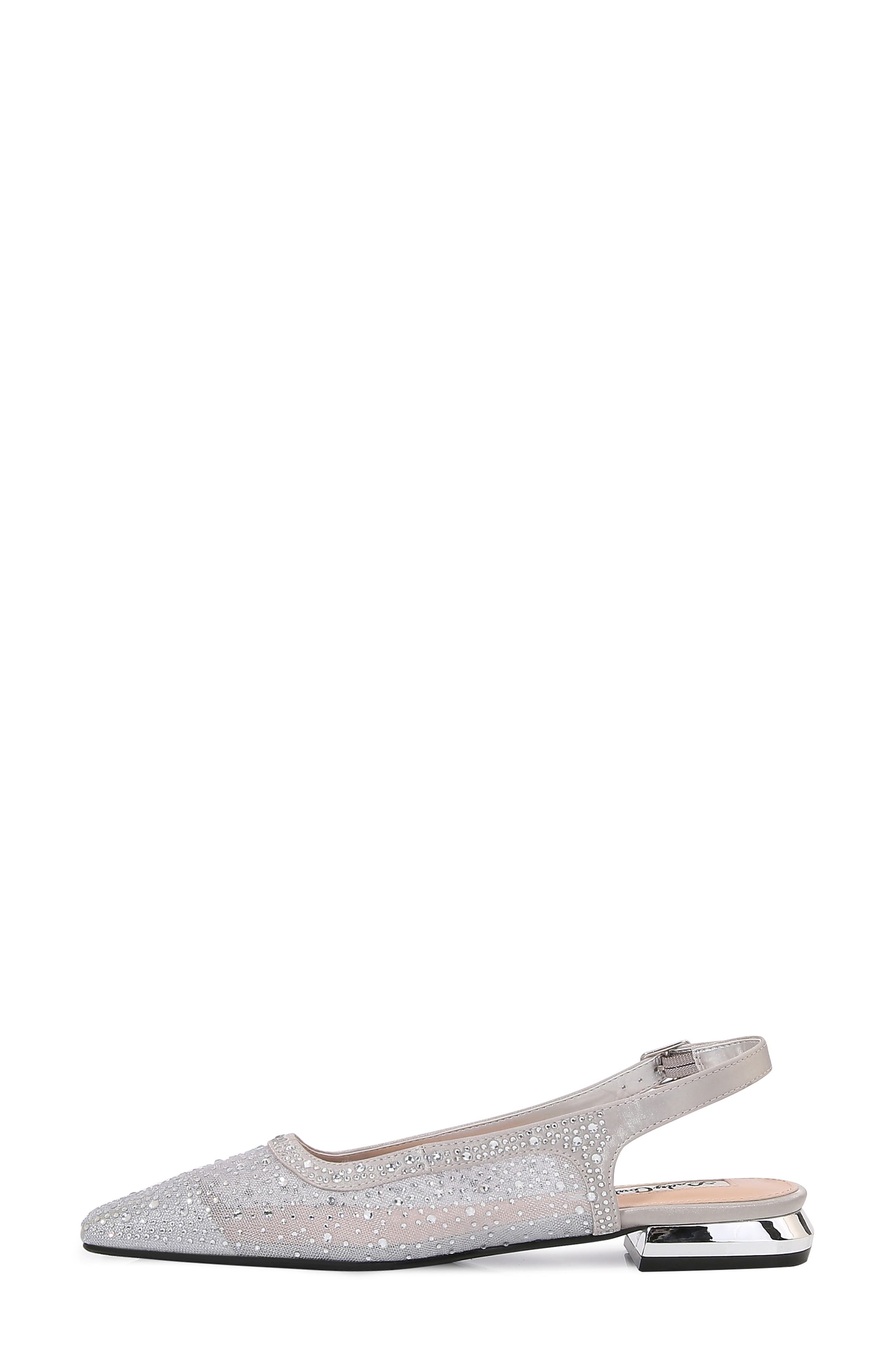 Kar Embellished Slingback Flat - image 4