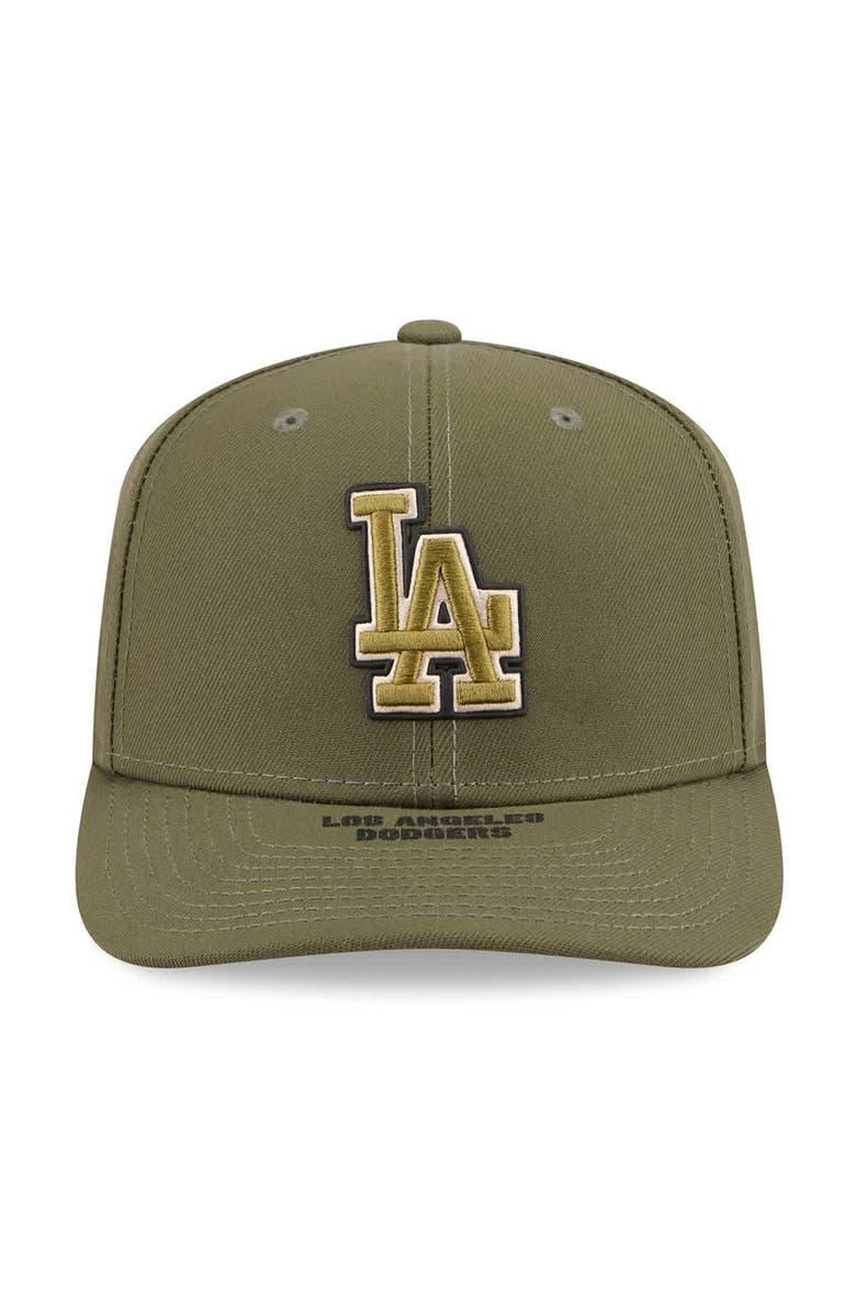 New Era Men's New Era  Olive Los Angeles Dodgers 2026 Armed Forces Day 9SEVENTY Adjustable Hat, Alternate, color, Olive