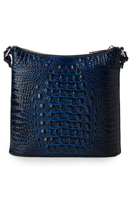 Brahmin Katie Leather Crossbody In Anchor