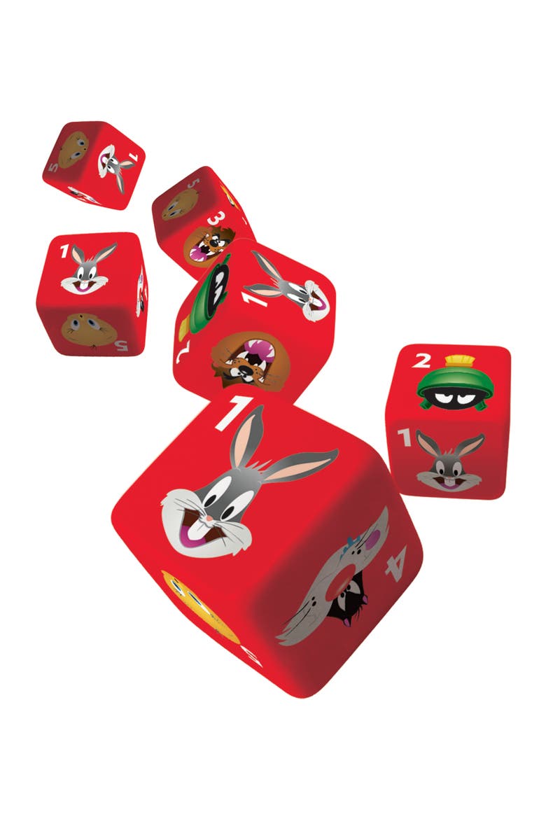 Looney Tunes Dice Set, Alternate, color, Multicolor