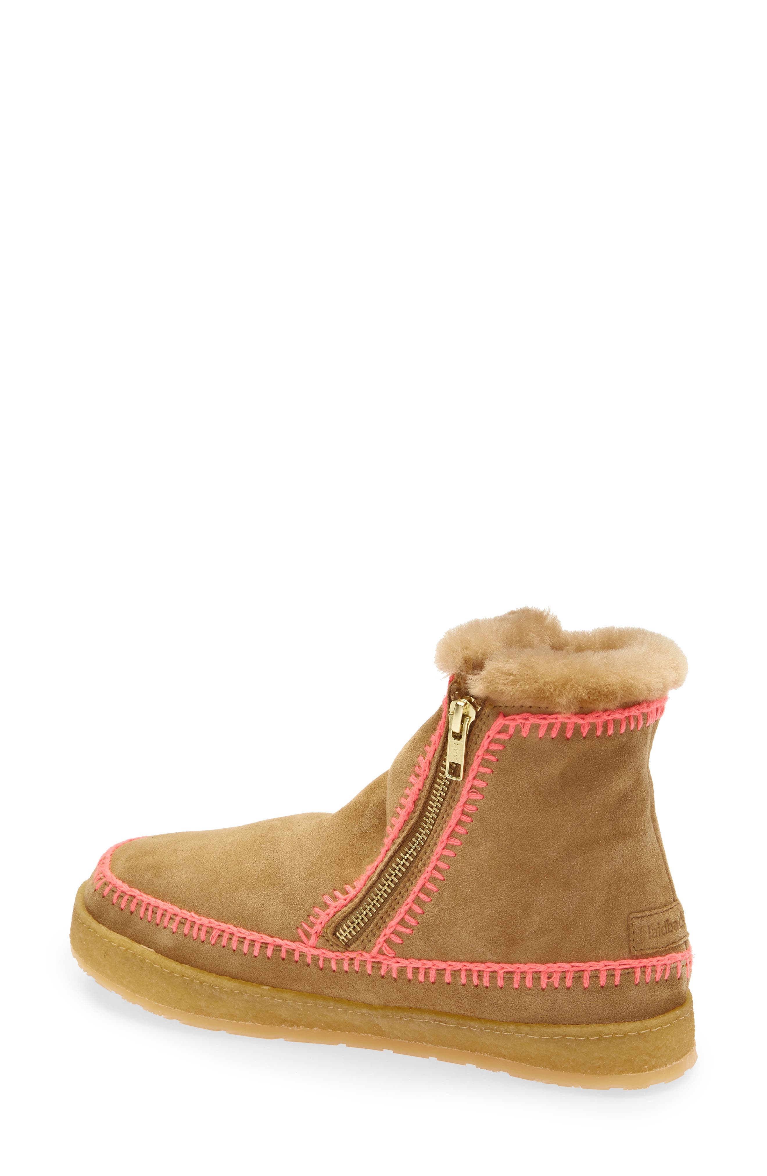 Setsu Genuine Shearling Lined Ankle Boot - image 4