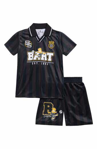 Freeze Kids' Bart Simpson Soccer Johnny Collar Jersey & Shorts Set
