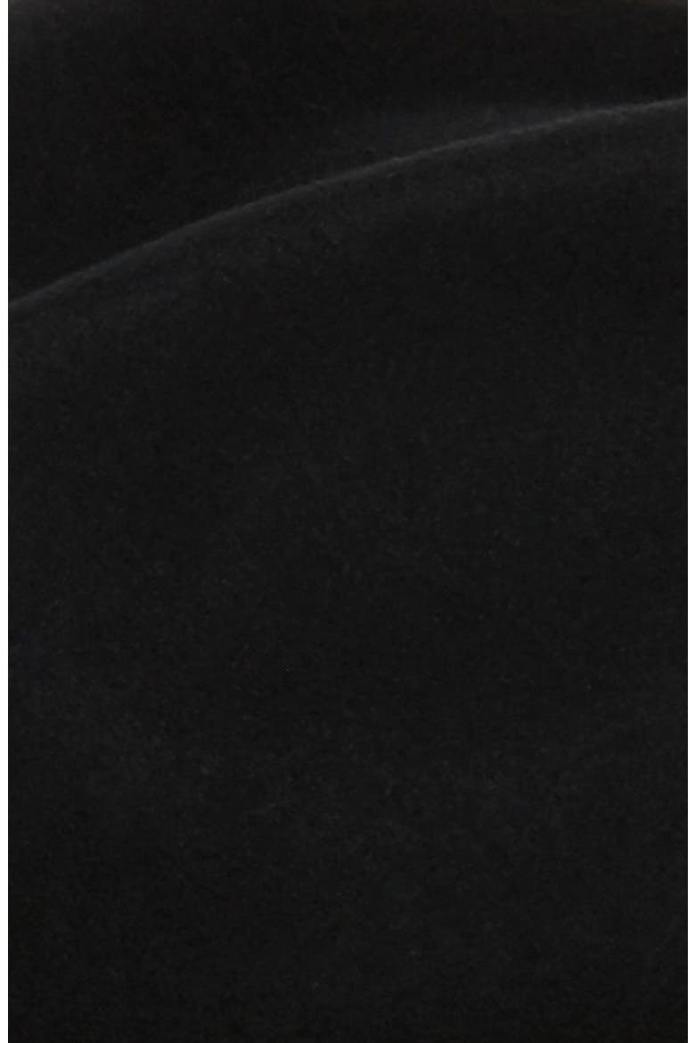 'Messer' Fedora, Alternate, color, BLACK
