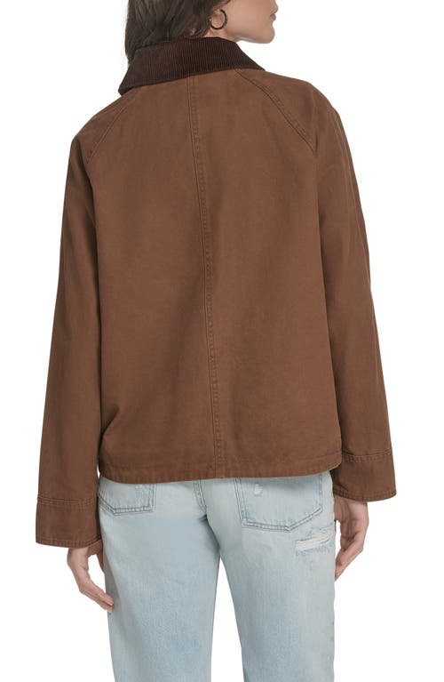 Levi's Shorty Barn Coat In Brown