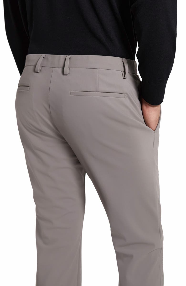 Theory Zaine Precision Ponte Knit Pants, Alternate, color, Sidewalk