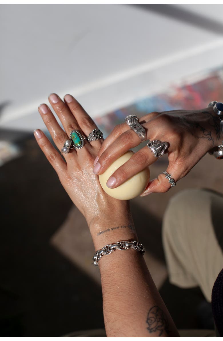 Linear Beauty Cocoa Lotion Bar XL, Alternate, color, Ivory