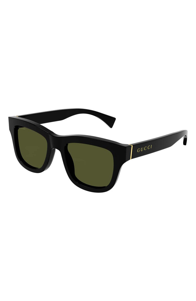 Gucci 51mm Square Sunglasses, Main, color, 