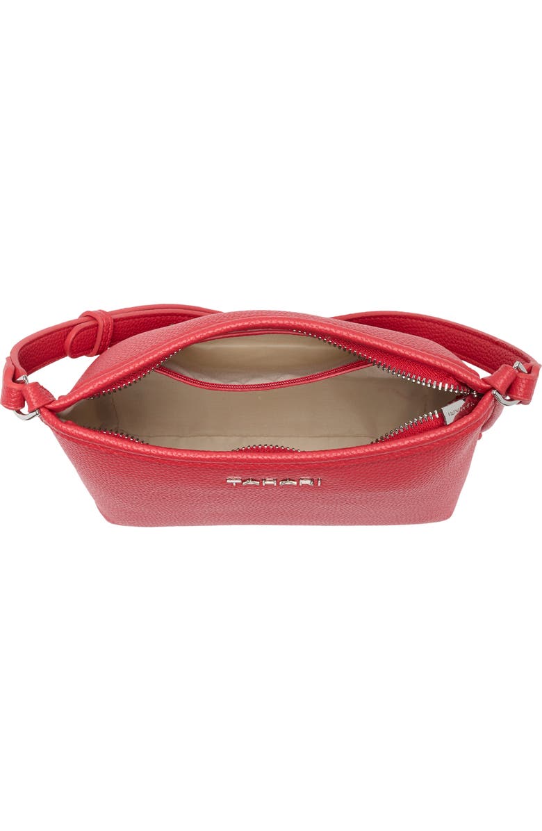 Tahari Cooper Crossbody Bag & Pouch, Alternate, color, Punch