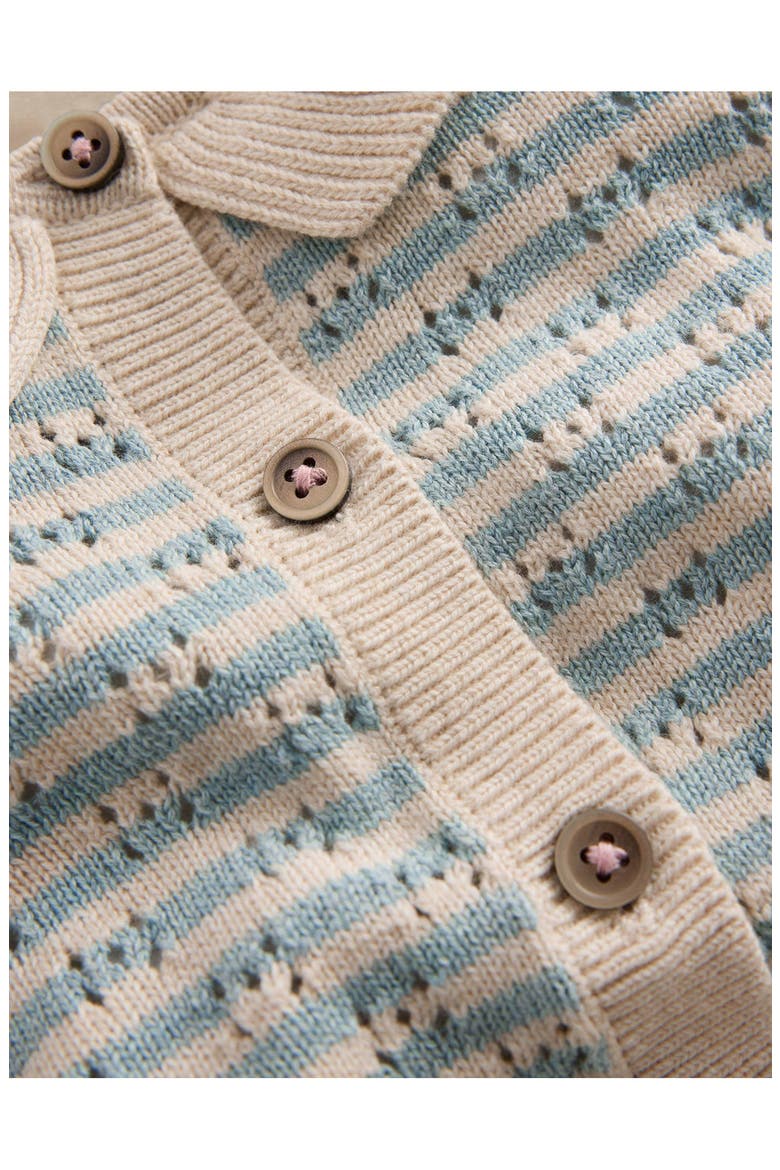 Kids' Pointelle Knit Cardigan & Pants Play Set, Alternate, color, PALE BLUE