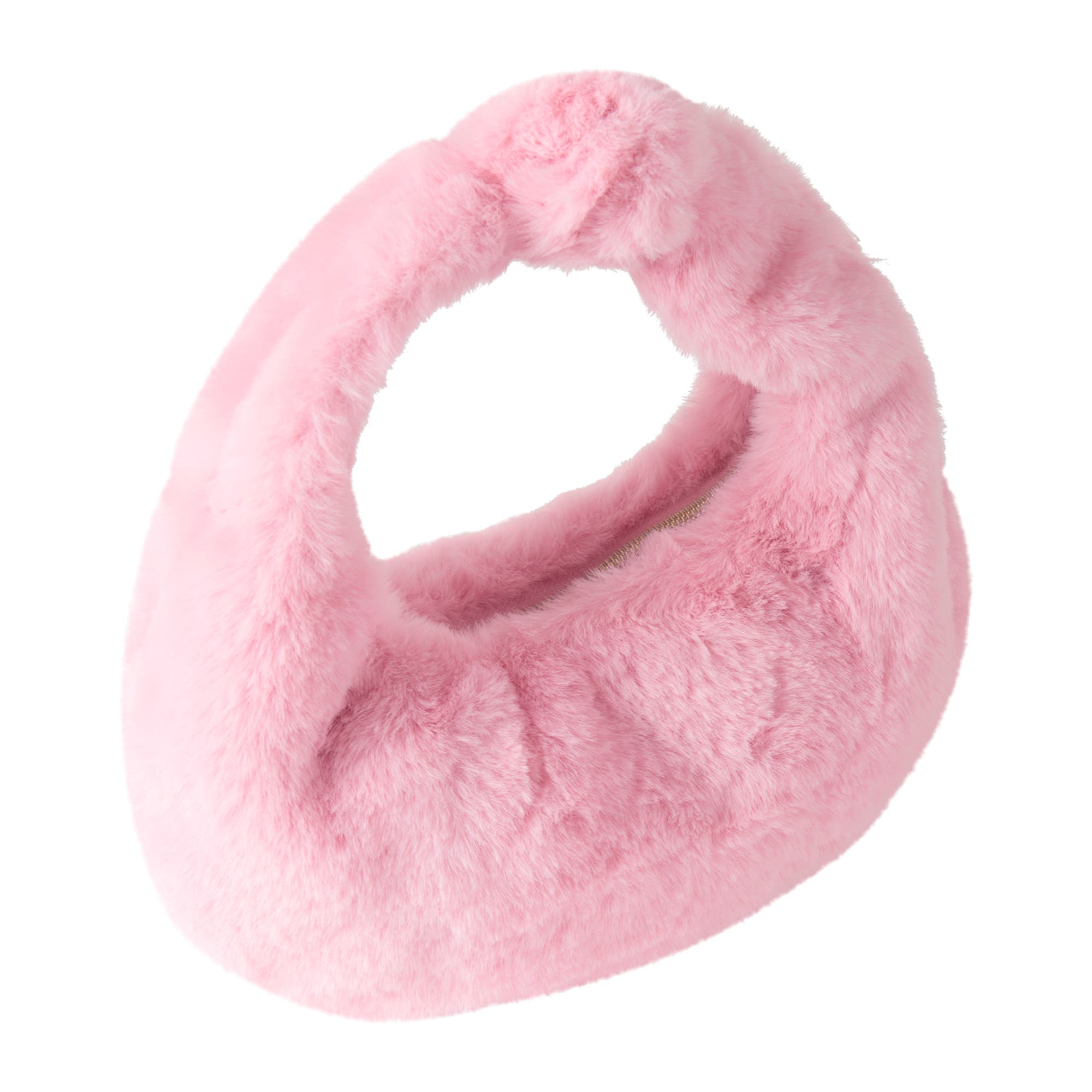 Rachel Riley Faux Fur Hand Bag, Alternate, color, Pink